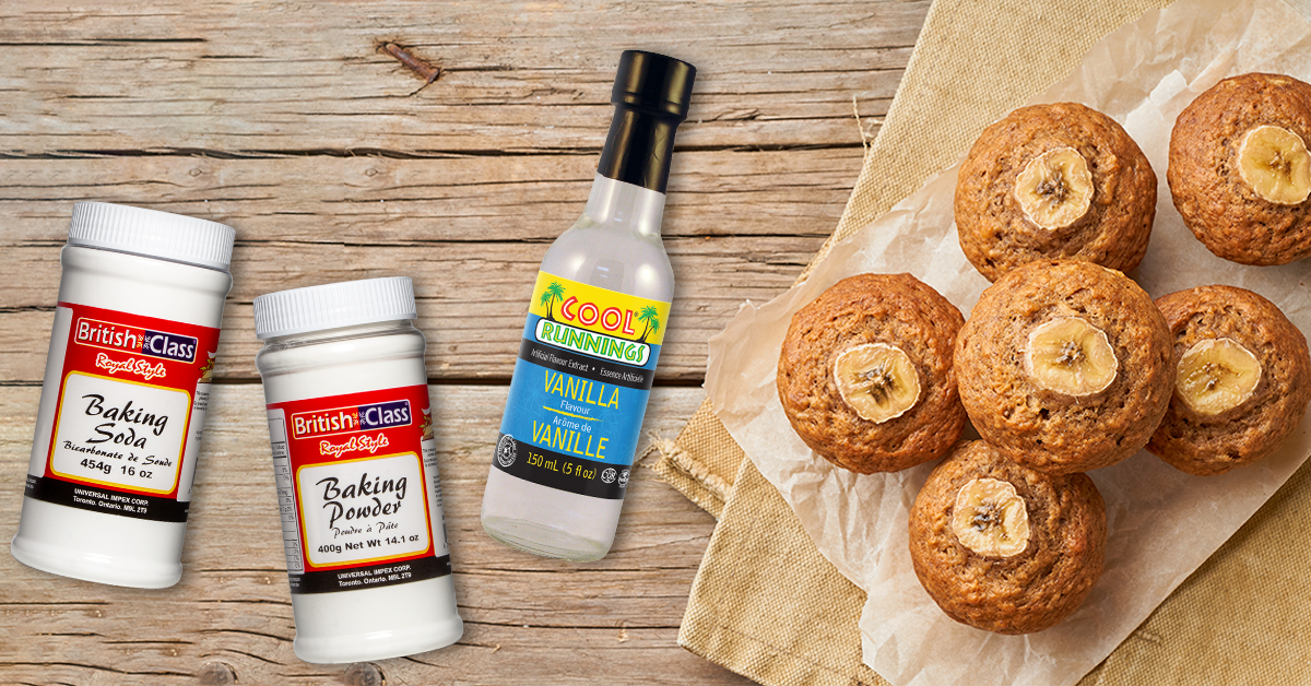 Banana Cupcakes |Cool Runnings Foods