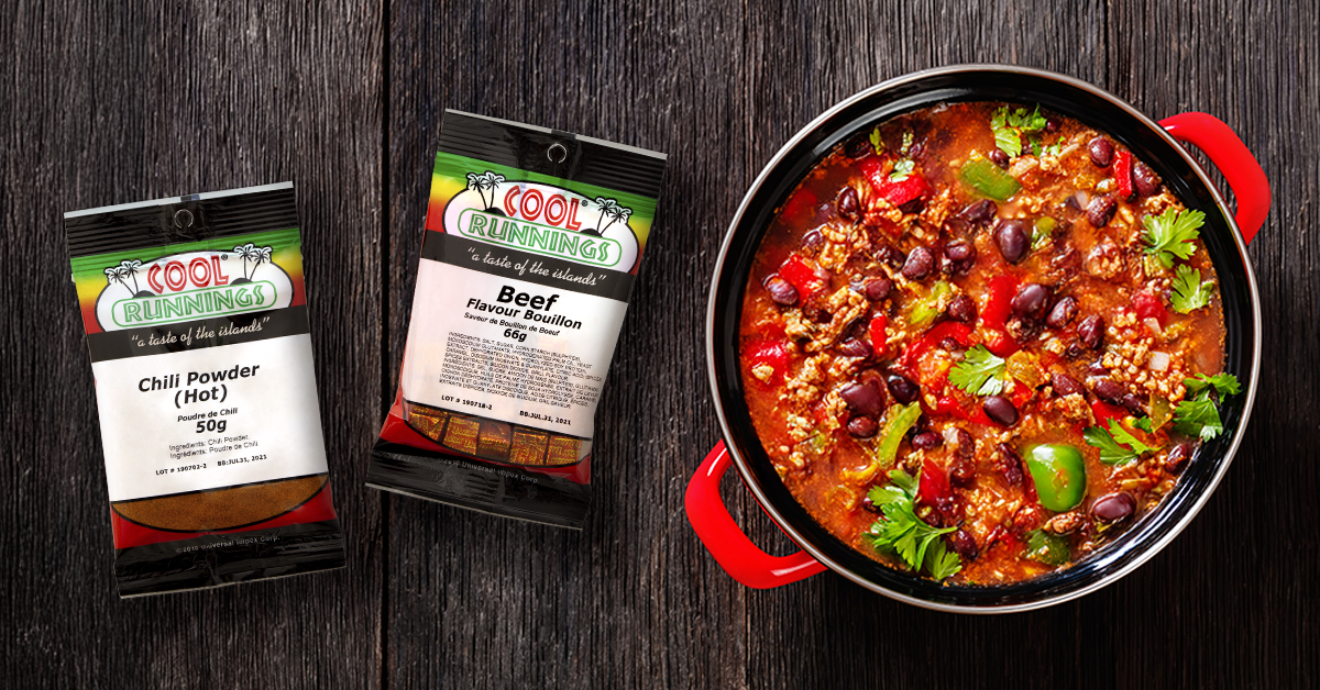 Beef Chili Recipe |Cool Runnings Foods