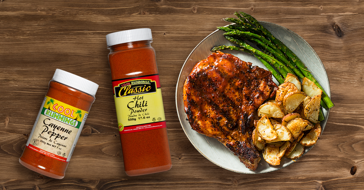 Bourbon BBQ Pork Chops |Cool Runnings Foods
