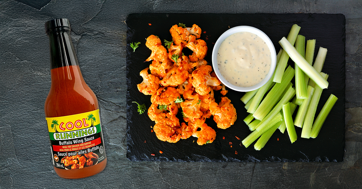 Baked Buffalo Cauliflower |Cool Runnings Foods