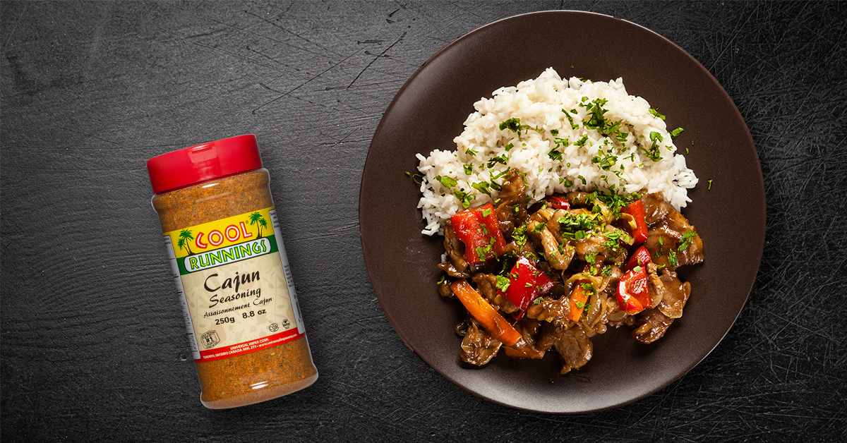 Cajun Pork Stir-Fry |Cool Runnings Foods