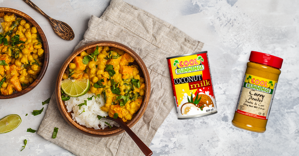 Caribbean Chickpea Curry |Cool Runnings Foods