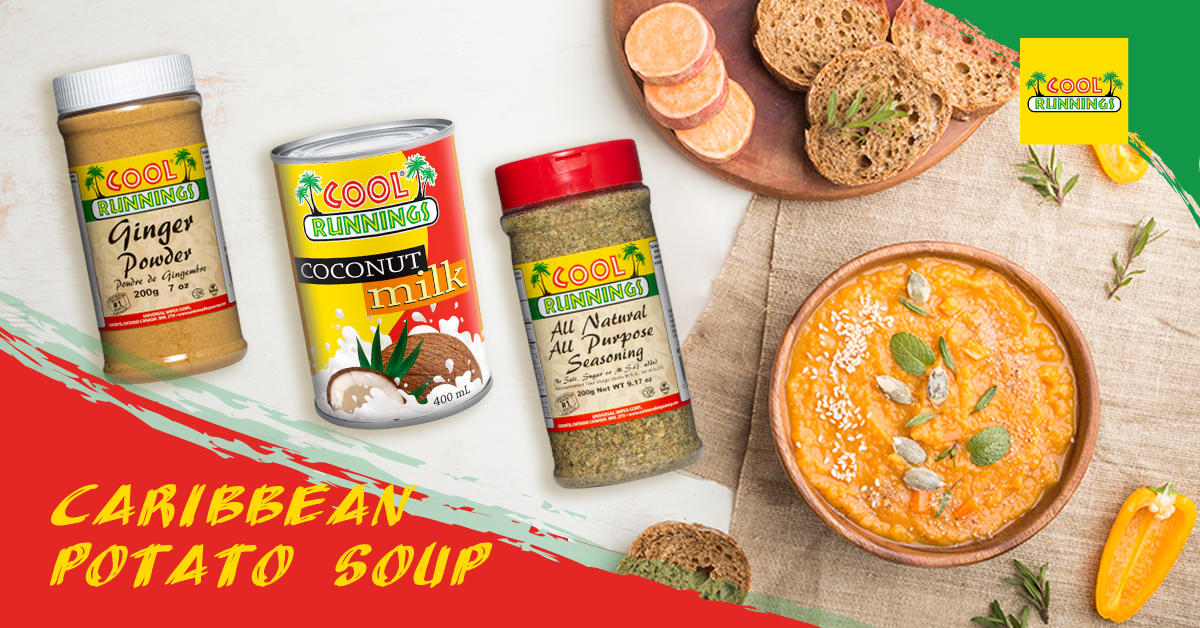 Caribbean Potato Soup Recipe |Cool Runnings Foods
