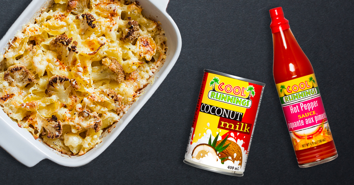Cauliflower Macaroni & Cheese Recipe |Cool Runnings Foods