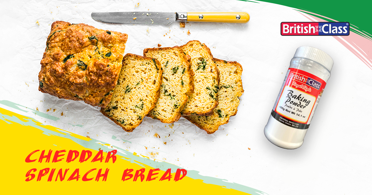 Cheddar Spinach Bread Recipe |Cool Runnings Foods