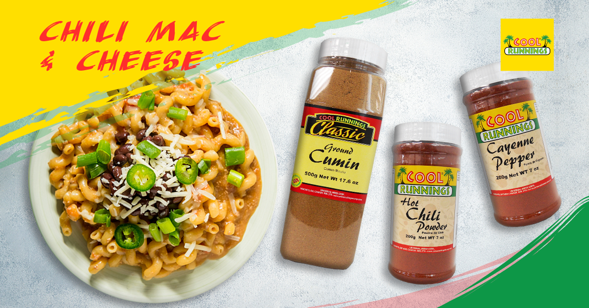 Chili Macaroni & Cheese Recipe |Cool Runnings Foods