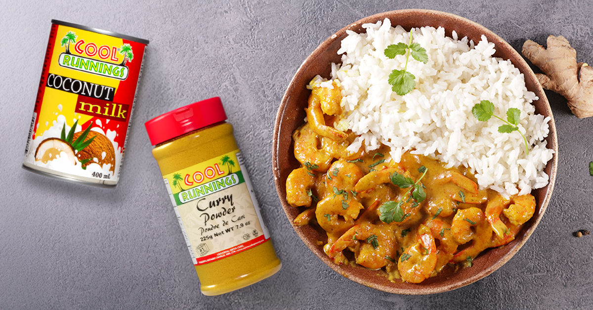 Curry Coconut Shrimp |Cool Runnings Foods