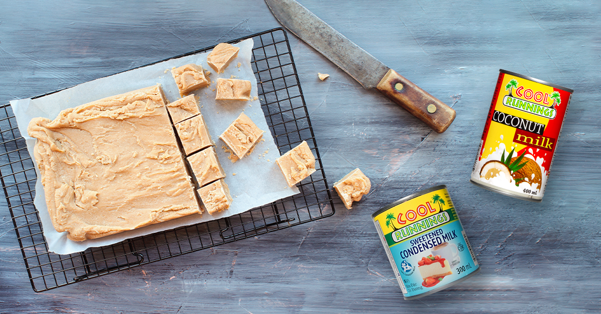 Coconut Fudge |Cool Runnings Foods