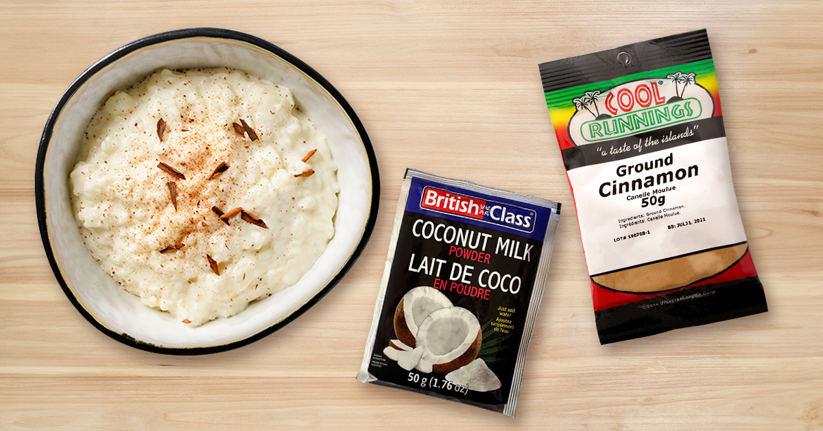 Coconut Rice Pudding |Cool Runnings Foods
