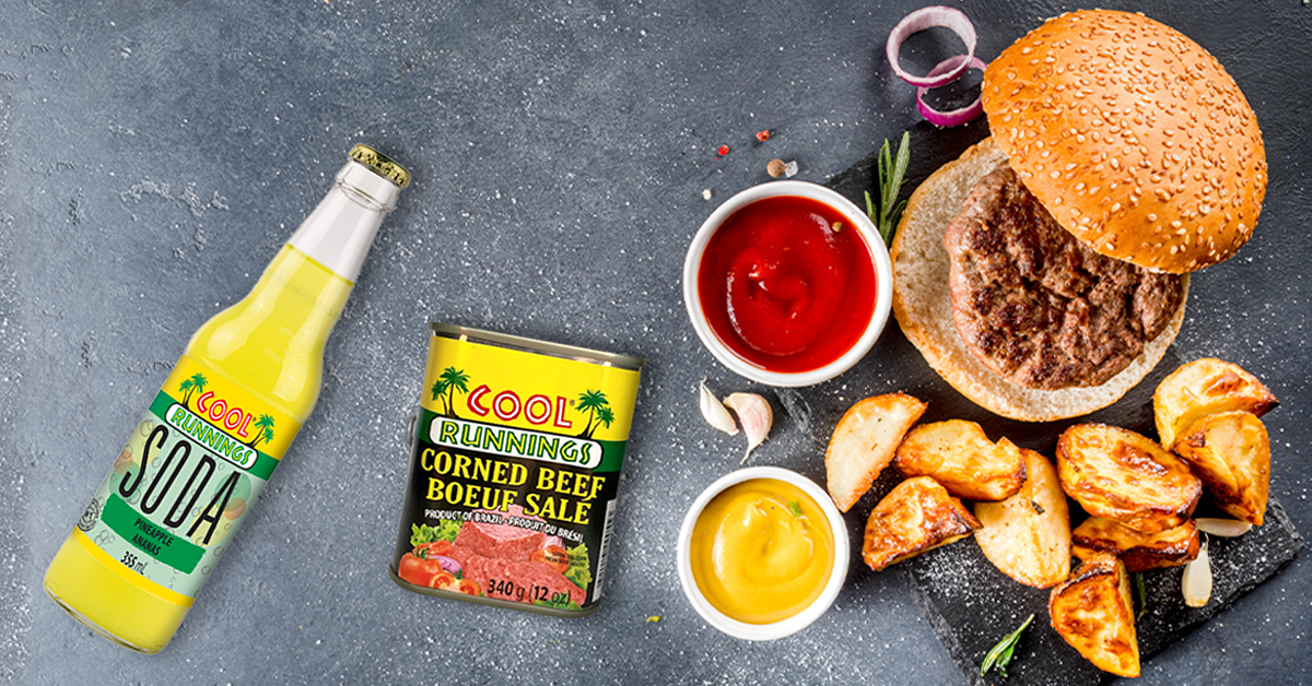 Corned Beef Burger |Cool Runnings Foods