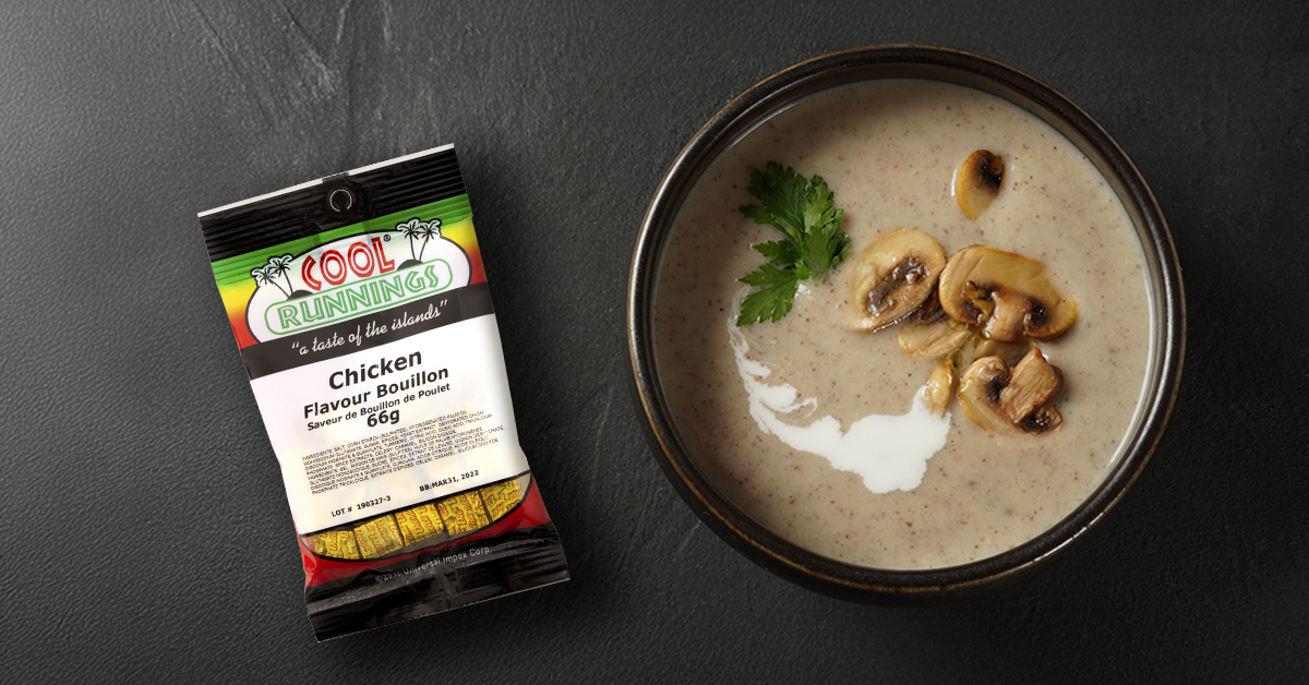 Cream of Mushroom Soup Recipe |Cool Runnings Foods