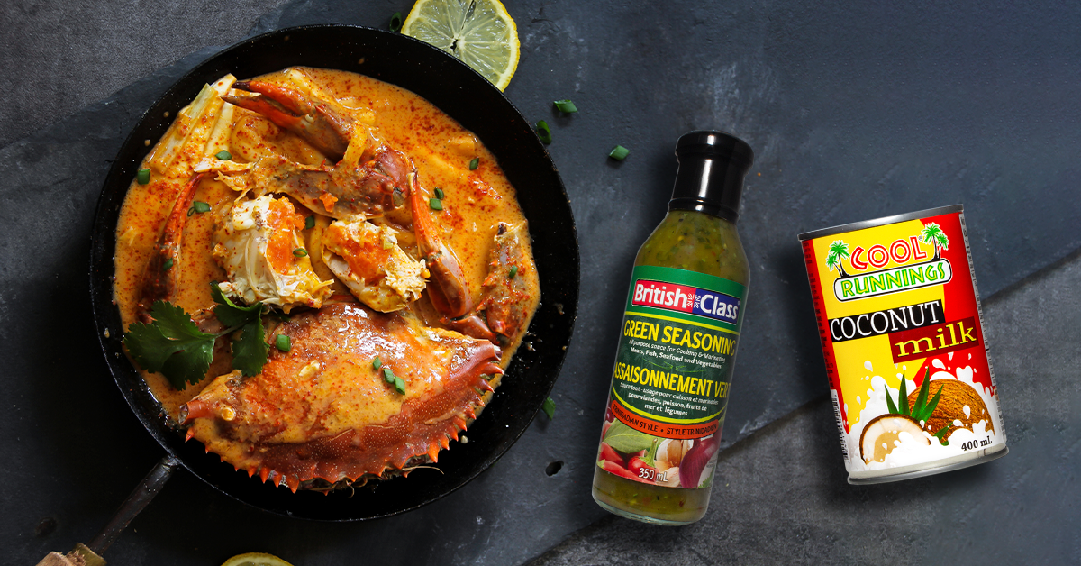 Curried Crab |Cool Runnings Foods