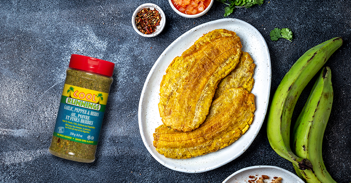 Fried Whole Green Plantain |Cool Runnings Foods