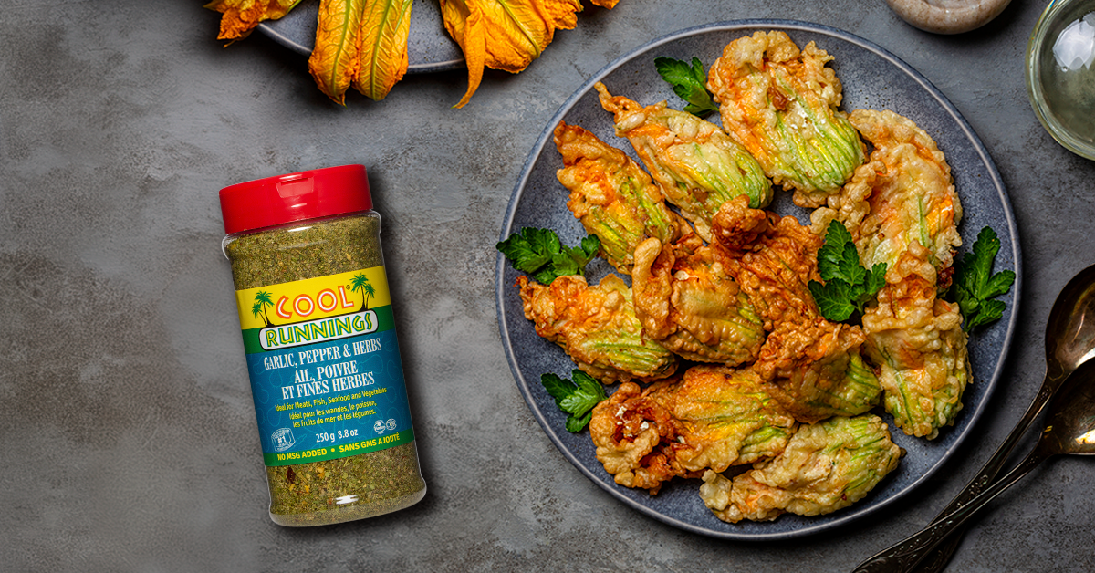 Fried Zucchini Blossoms Recipe |Cool Runnings Foods