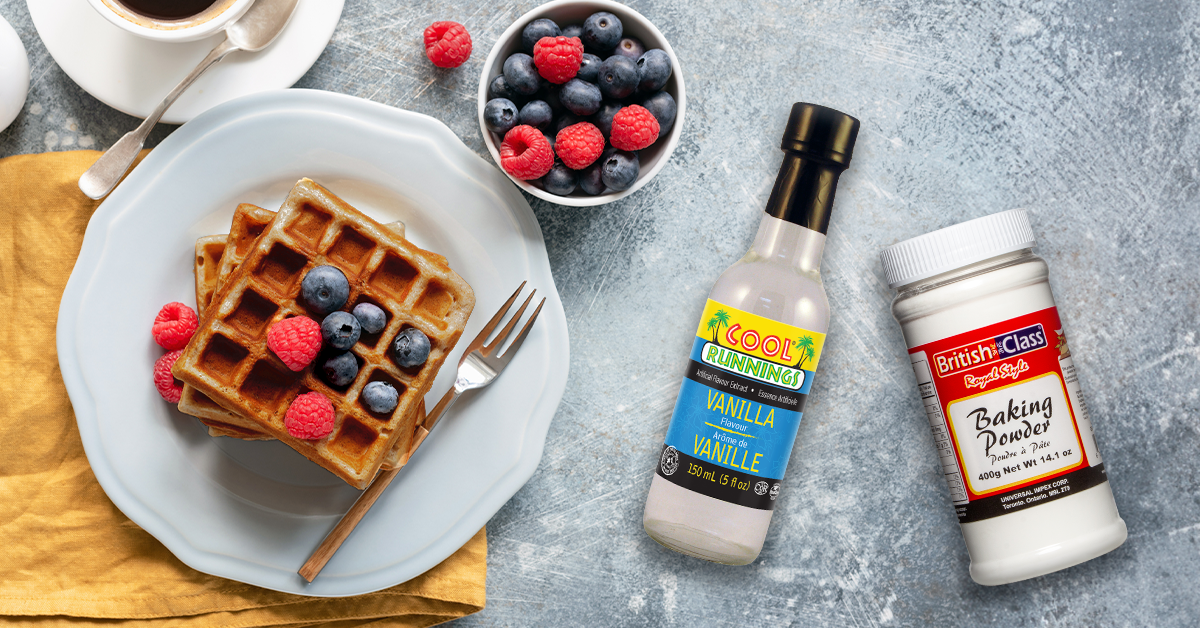 Gingerbread Waffles Recipe |Cool Runnings Foods