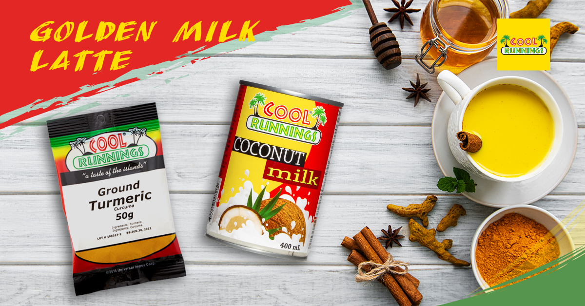 Golden Milk Latte Recipe |Cool Runnings Foods