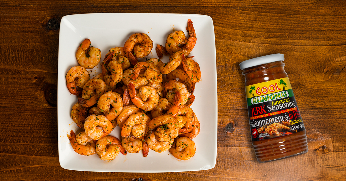 Honey Jerk Shrimp |Cool Runnings Foods