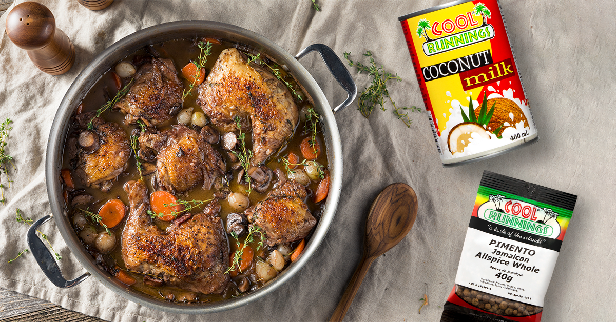 Jamaican Brown Stew Chicken |Cool Runnings Foods