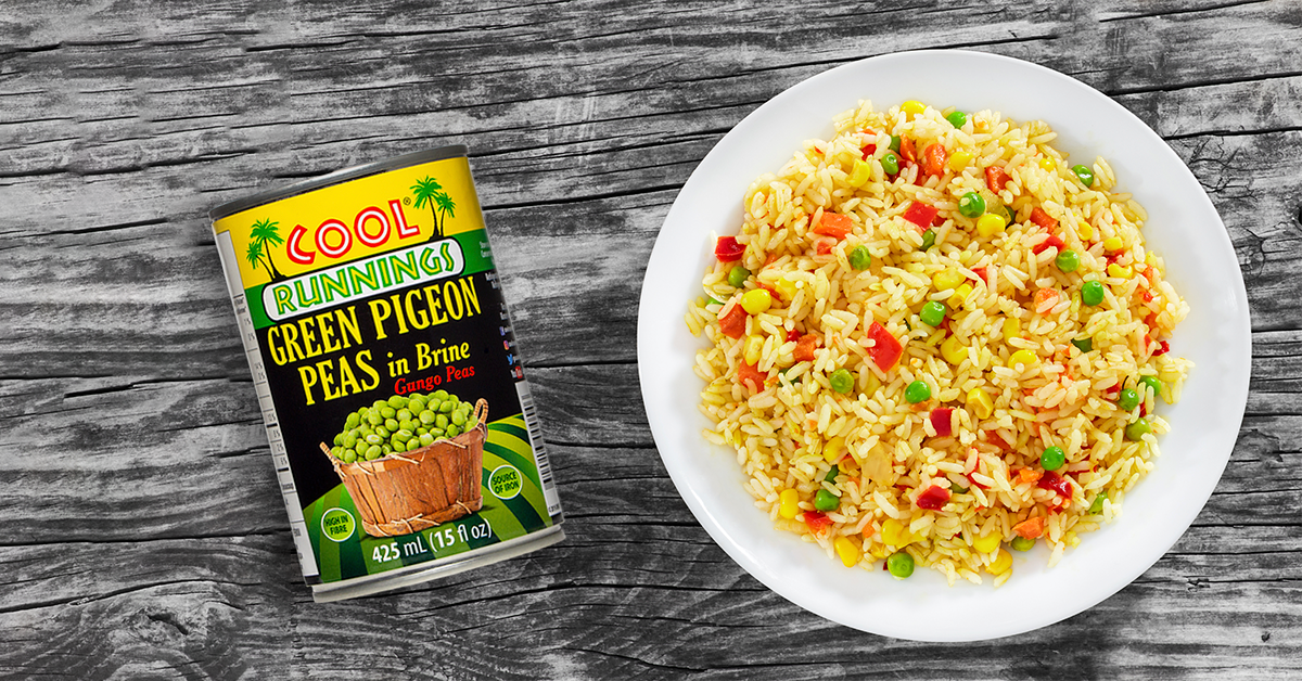 Jamaican Pigeon Peas and Rice |Cool Runnings Foods