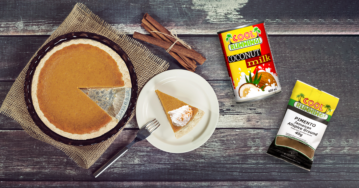 Jamaican-Spiced Pumpkin Pie |Cool Runnings Foods