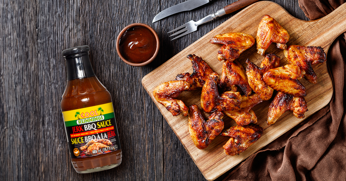Oven-Baked Jerk BBQ Wings |Cool Runnings Foods