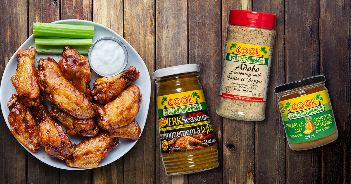Jerk Pineapple Chicken Wings |Cool Runnings Foods