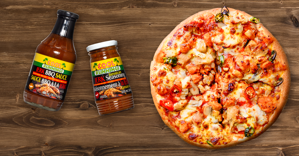 Jerk Chicken Pizza Recipe |Cool Runnings Foods