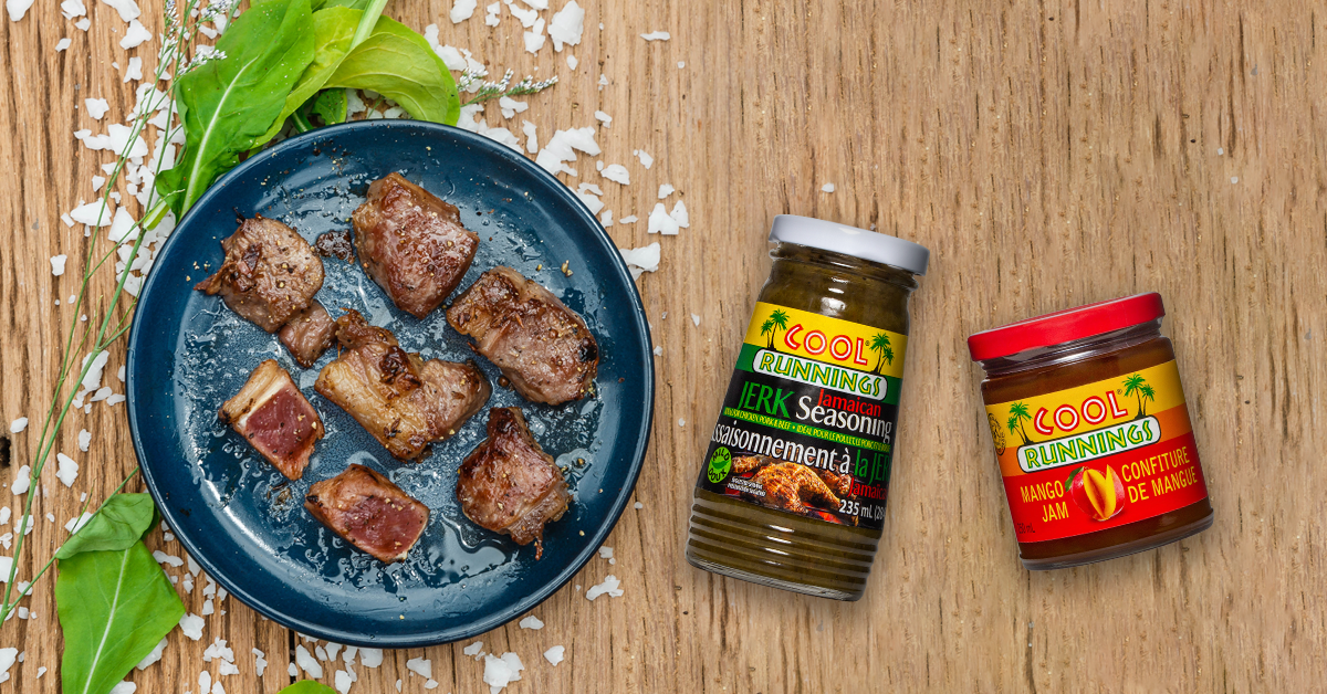 Jerk Steak Bites Recipe |Cool Runnings Foods