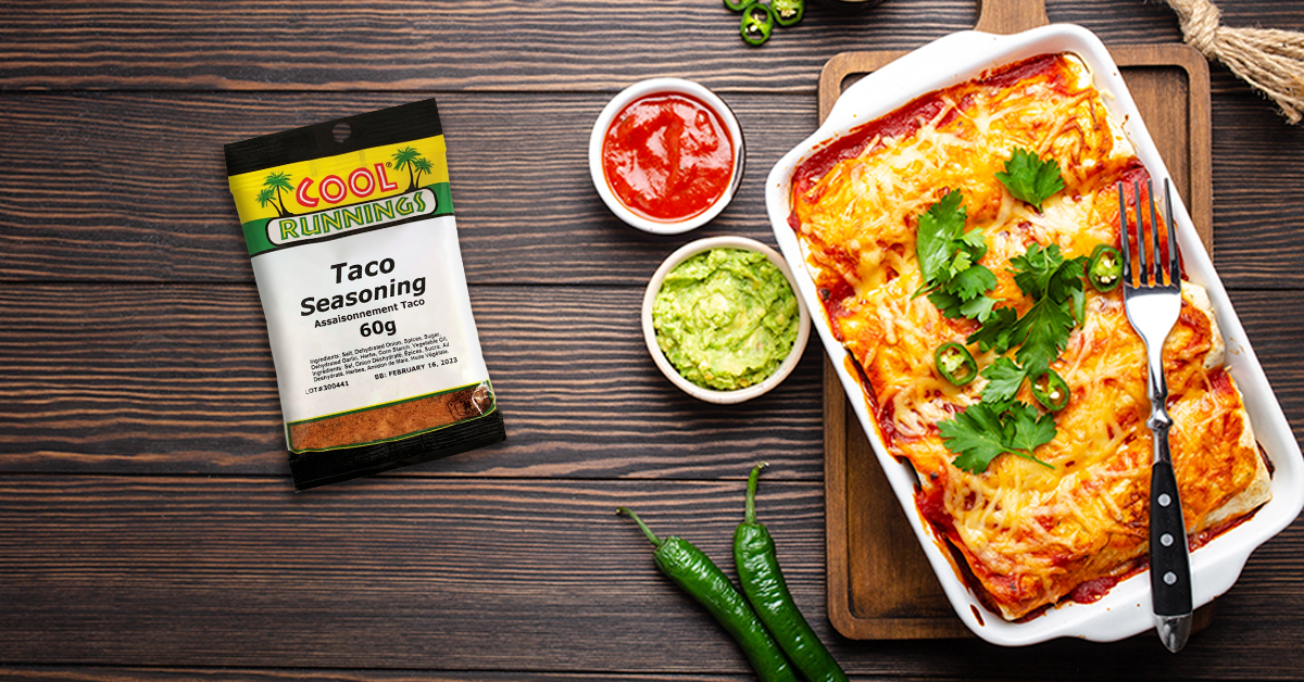 Leftover Turkey Enchiladas |Cool Runnings Foods