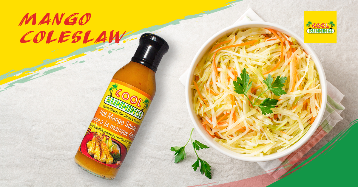 Spicy Mango Coleslaw |Cool Runnings Foods