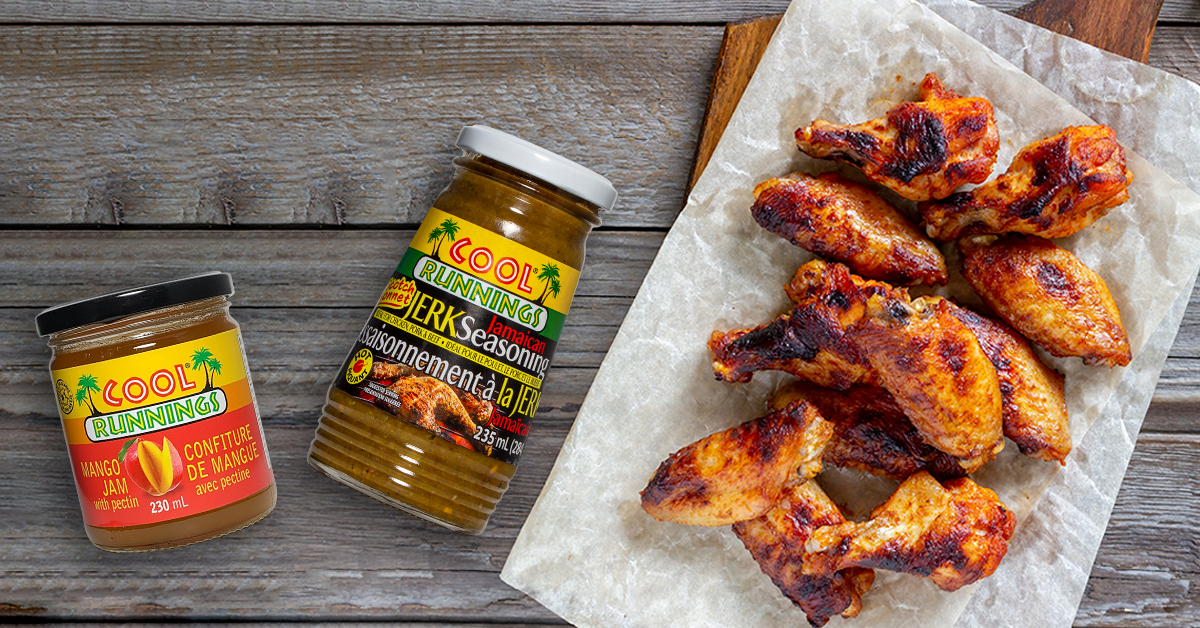 Make Delicious Mango Jerk Chicken Wings with Cool Ru... |Cool Runnings Foods