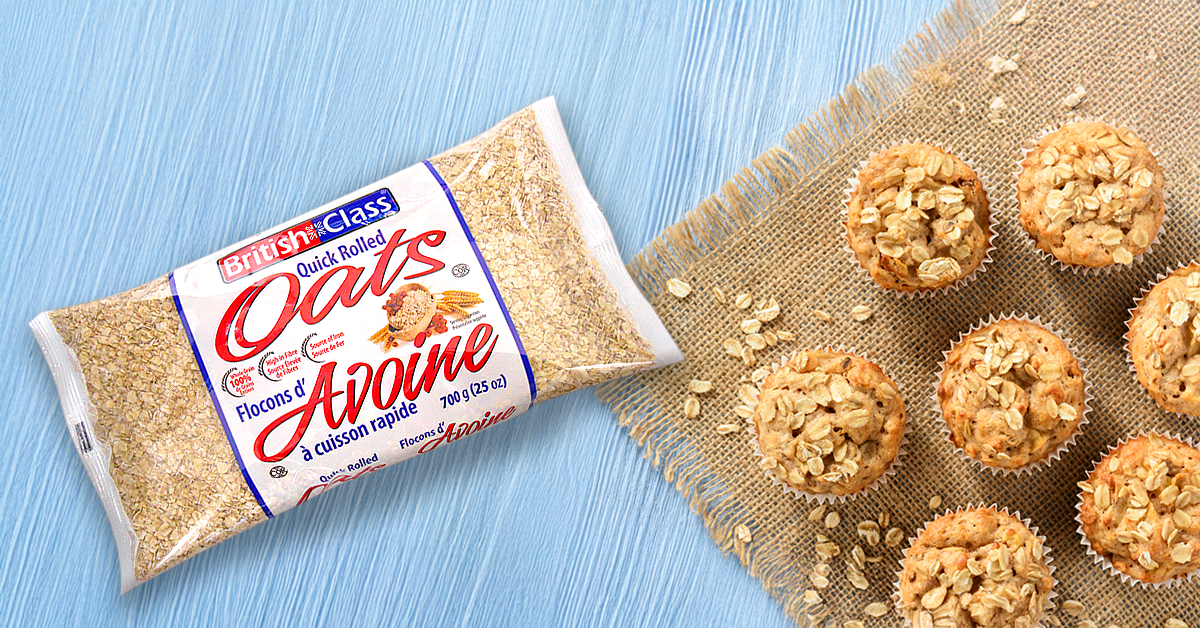 Oatmeal Cinnamon Muffins |Cool Runnings Foods