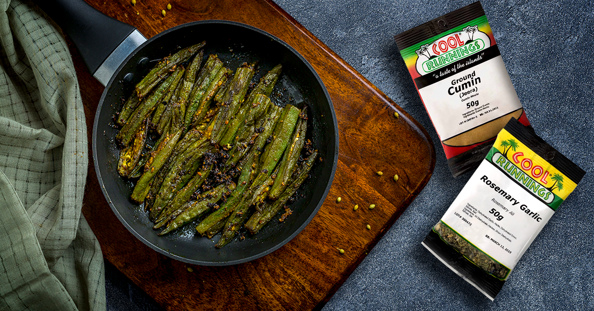 Roasted Okra Recipe |Cool Runnings Foods