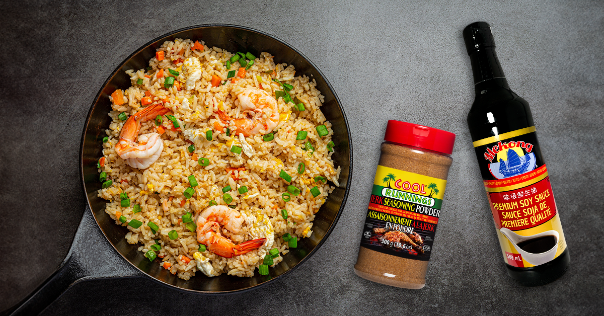 Shrimp Fried Rice |Cool Runnings Foods