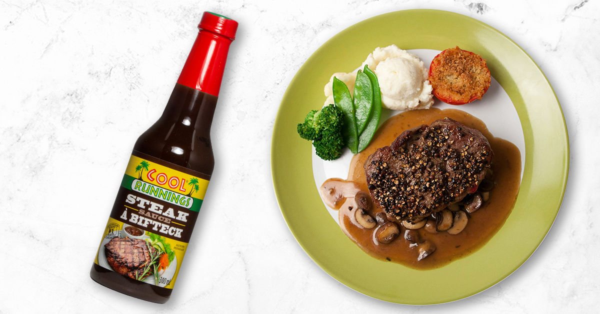 Steaks with Mushroom Gravy |Cool Runnings Foods