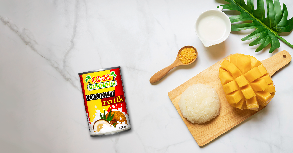 Sticky Rice with Mango |Cool Runnings Foods