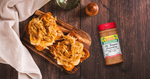 Cheese-Caramelized Onion Toast