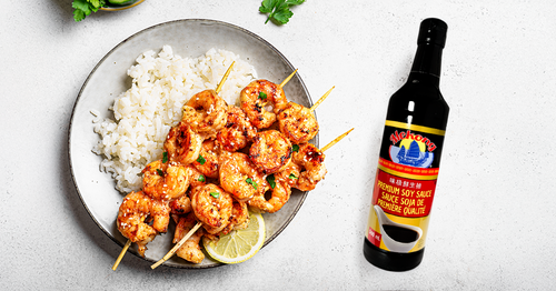 Honey Sriracha Shrimp