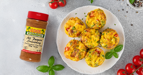 Jamaican Inspired Egg Bites