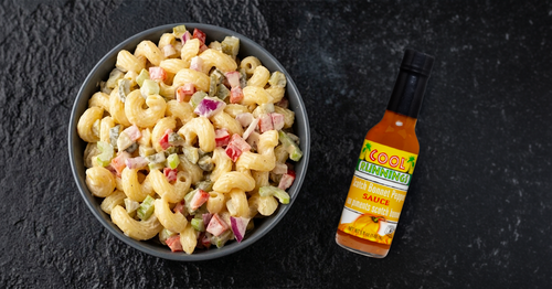 Spicy Caribbean Macaroni Salad