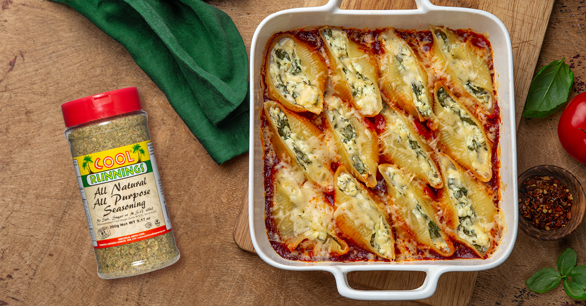 Stuffed Shells |Cool Runnings Foods