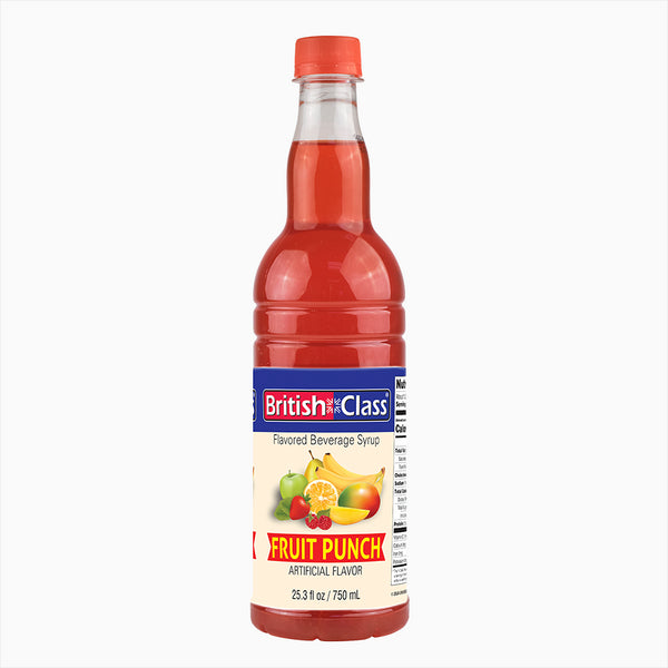 British Class Fruit Punch Syrup