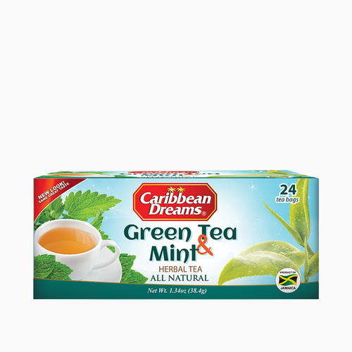 Caribbean Dreams Green Tea & Mint Tea