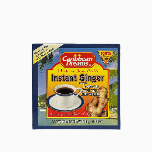 Caribbean Dreams Unsweetened Instant Ginger Tea