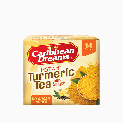 Caribbean Dreams Unsweetened Instant Turmeric Ginger Tea