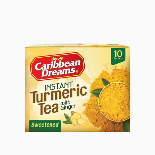 Caribbean Dreams Sweetened Instant Turmeric Ginger Tea