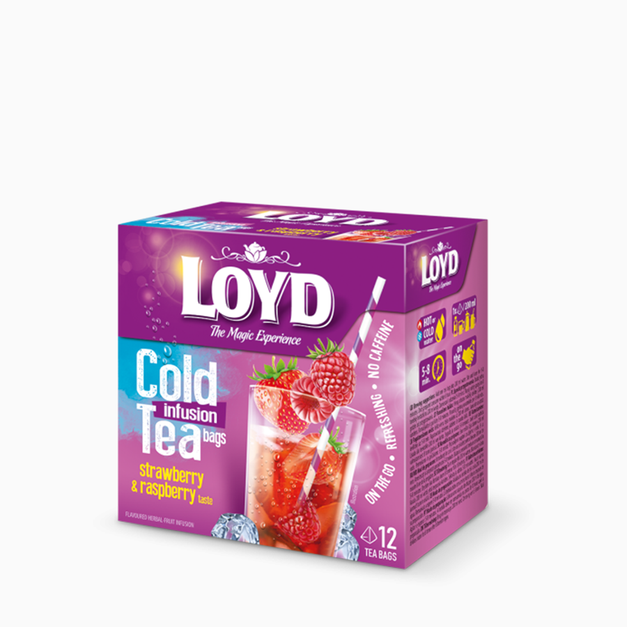 Loyd Cold Infusion Strawberry & Raspberry Tea |Cool Runnings Foods