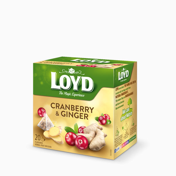 Loyd Cranberry & Ginger Tea