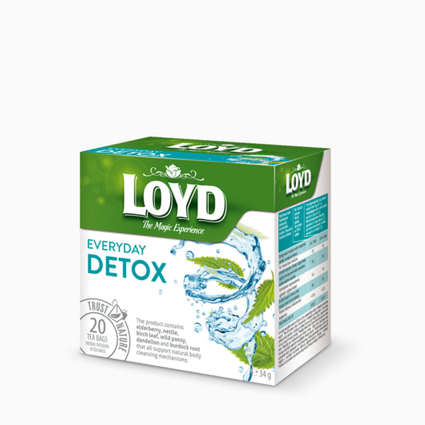 Loyd Everyday Detox Food Supplement Tea