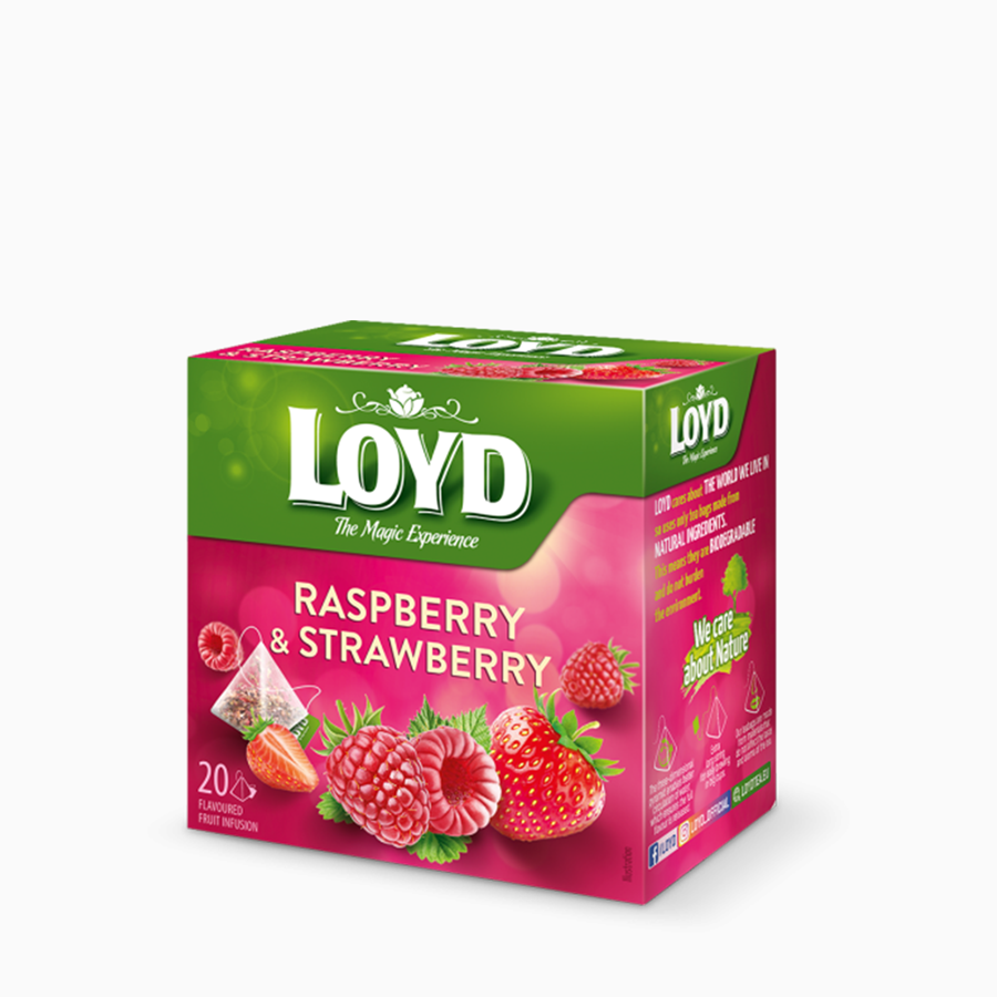 Loyd Raspberry & Strawberry Tea |Cool Runnings Foods